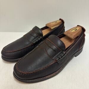 VGUC Rancourt & Co. x Allen Edmonds Haley Beefroll Penny Loafer Made in USA 8 D